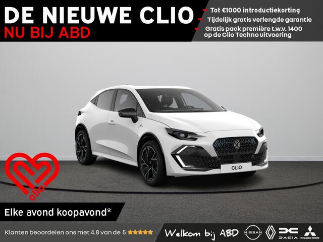 Renault CLIO esprit Alpine Full hybrid | Achteruitrijcamera | Elektronisch geregelde airconditioning | Grille in zwart met daarin verwerkt 113 Renault logo's