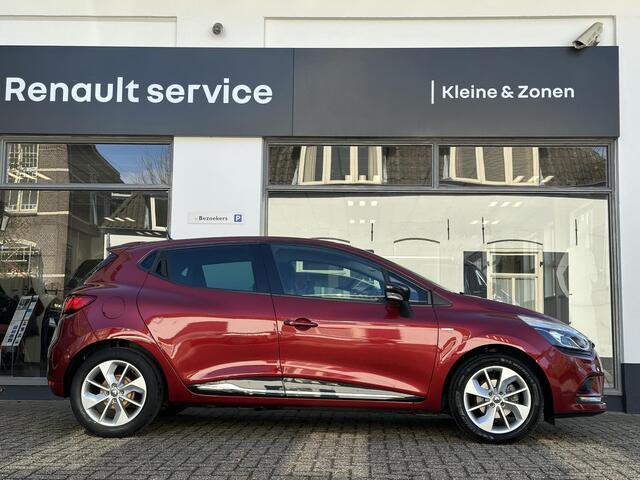 Renault CLIO IV TCe 90 Limited | Navigatie | Airco | Dealer onderhouden | Luxe kleur Rouge Intense |