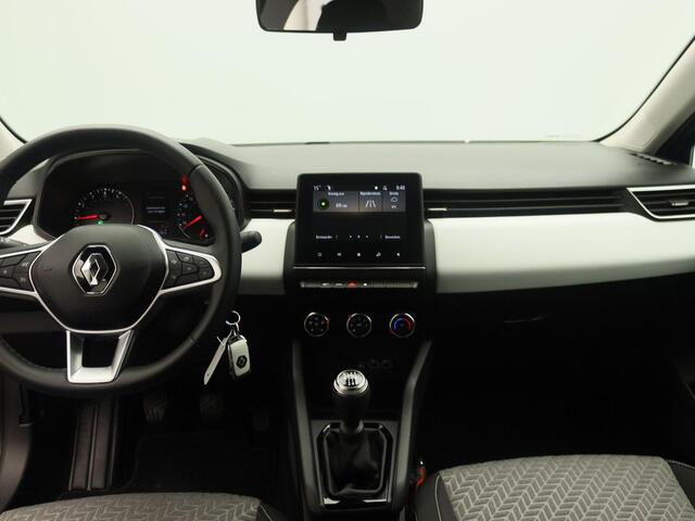 Renault CLIO TCe 90 Evolution | PDC Achter | Full-Map Navigatie | 16" LMV 'Phillia' | Privacy Glass | Licht- & Regensensor | LED Pure Vision | Cruise Control & Snelheidsbegrenzer | Apple Carplay & Android Auto