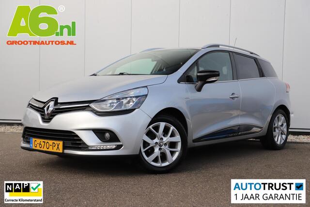 Renault CLIO Estate 0.9 TCe Limited Navigatie Carplay Android 15 inch LMV Airco Cruise Control Parkeersensor