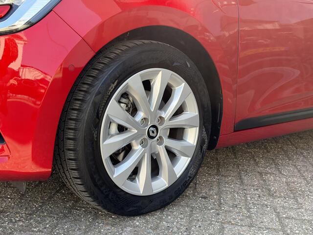 Renault CLIO V 1.6 E-Tech Hybrid 145 Evolution Dealeronderhouden | All seasonbanden | Parkeersensoren voor + achter | Premium kleur rouge flamme | Armsteun | Easylink navigatiesysteem | Apple Carplay/Android Auto
