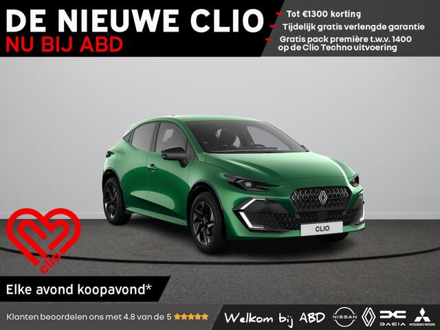 Renault CLIO Techno Full hybrid | Achteruitrijcamera | Adaptive Cruise Control | Elektronisch geregelde airconditioning