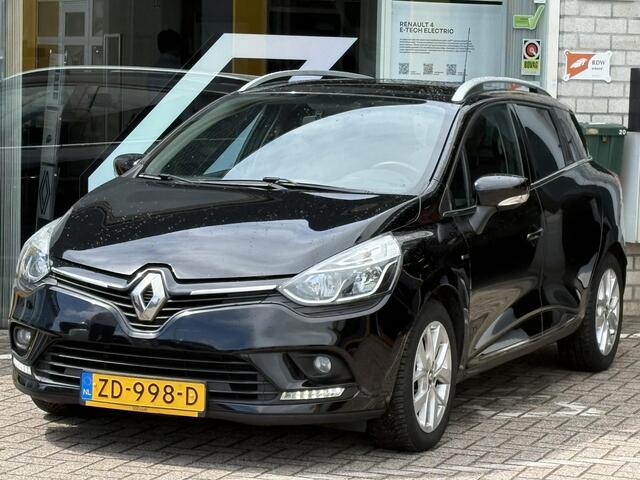 Renault CLIO Estate 0.9 TCe Limited | NAP | 100% dlr onderhouden | Trekhaak | Navigatie | Airco | Cruise Control | Key-less | Parkeersensoren | Lichtmetaal |