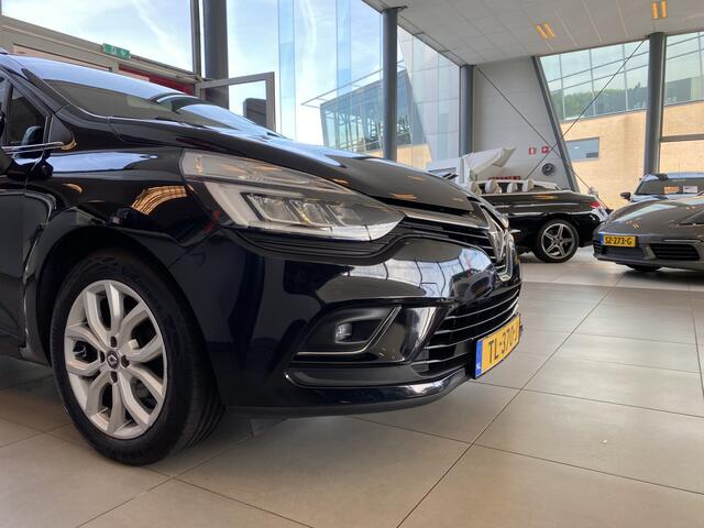 Renault CLIO Estate 0.9 TCe Intens,1e Eigenaar,Dealeronderhouden,Navigatie,Parkeerassistent,Climate&Cruiscontrol,Spraakbediening,Keyless,Trekhaak,Acteruitrijsensoren,Halfstof/Leder,Dakrail,16 Inch Lmv