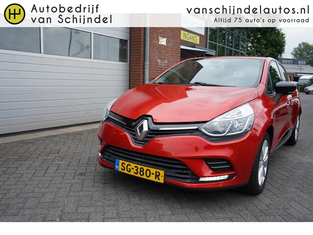Renault CLIO 0.9 TCE LIMITED LUXE 5 DEURS NAVI ECC AIRCO CRUISECONTROL KEYLESS PRIVACYGLAS PARKEERSENSOREN LMV 4X ELECTR.RAMEN-SPIEGELS