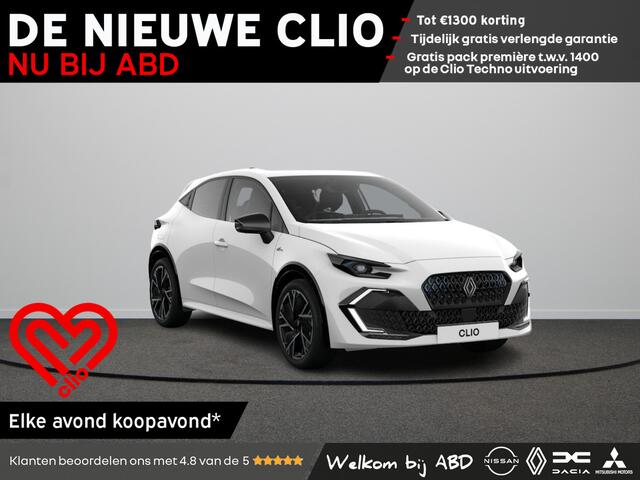Renault CLIO esprit Alpine Full hybrid | Achteruitrijcamera | Elektronisch geregelde airconditioning | Grille in zwart met daarin verwerkt 113 Renault logo's