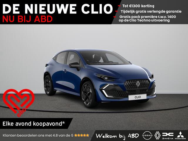 Renault CLIO Techno Full hybrid | Achteruitrijcamera | Adaptive Cruise Control | Elektronisch geregelde airconditioning