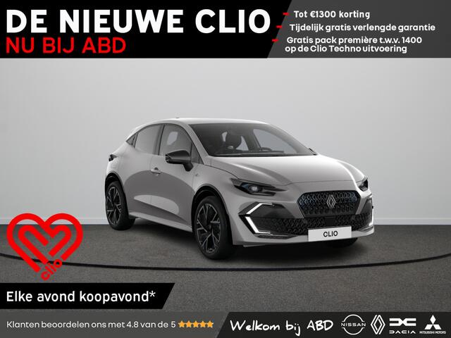 Renault CLIO esprit Alpine Full hybrid | Achteruitrijcamera | Elektronisch geregelde airconditioning | Grille in zwart met daarin verwerkt 113 Renault logo's