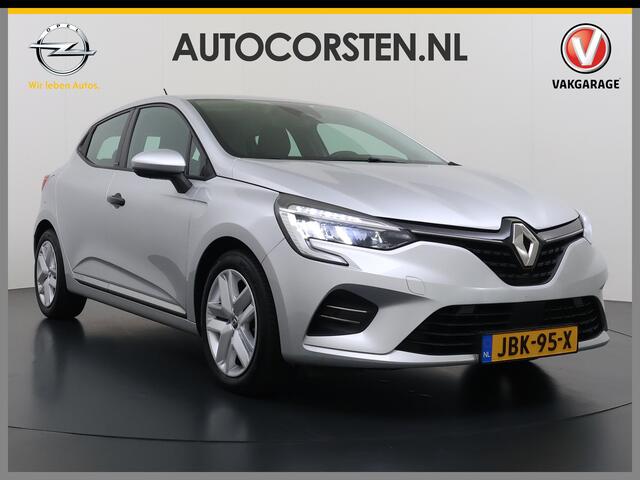 Renault CLIO 1.6 E-Tech Hybrid Keyless Apple/Android Lane-dep. CruiseControl Usb Navi Regensensor Aut.Verlichting Isofix Ecc Pdc Dab Bordherkenning Elek.Ramen/Spiegels 140 Zen