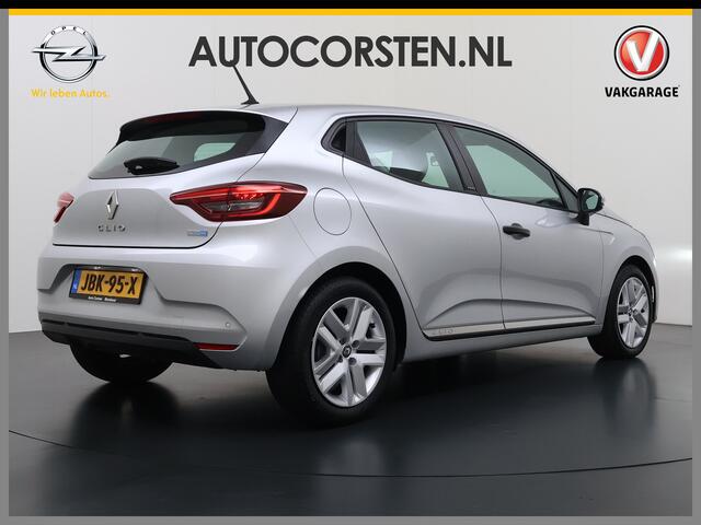 Renault CLIO 1.6 E-Tech Hybrid Keyless Apple/Android Lane-dep. CruiseControl Usb Navi Regensensor Aut.Verlichting Isofix Ecc Pdc Dab Bordherkenning Elek.Ramen/Spiegels 140 Zen