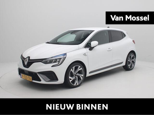 Renault CLIO TCe 90 R.S. Line | EASY LINK multimedia met groot scherm en Apple carplay & Android auto | Parkeersensoren v+a met achteruitrijcamera | Climate control | Cruise control | Sportstoelen |