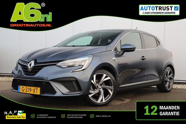 Renault CLIO 1.0 TCe R.S. Line Trekhaak 17 inch LMV BOSE Groot Navigatie Achteruitrijcamera Carplay Android Half Leder