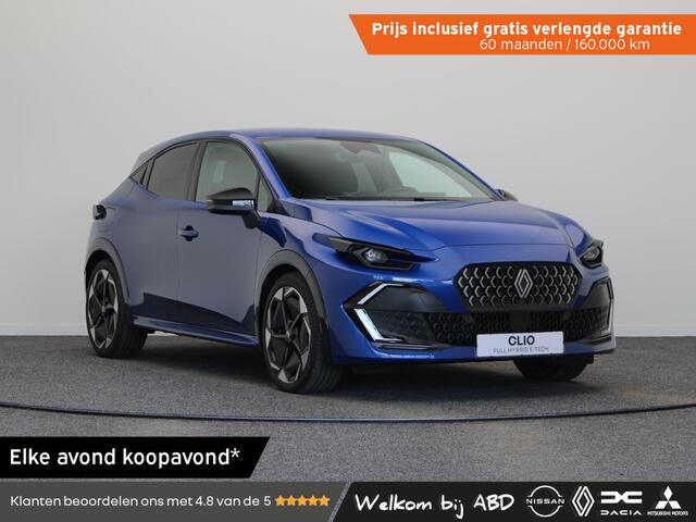 Renault CLIO Hybrid 160pk techno | Vijf jaar garantie | Pack Première | Stoelverwarming | 360 graden camera | Active driver assist |