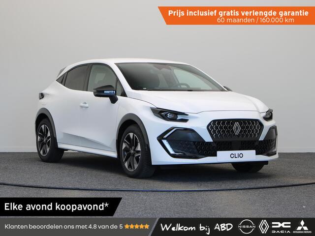 Renault CLIO Hybrid 160pk techno | Vijf jaar garantie | Stoelverwarming | 360 graden camera | All season banden |