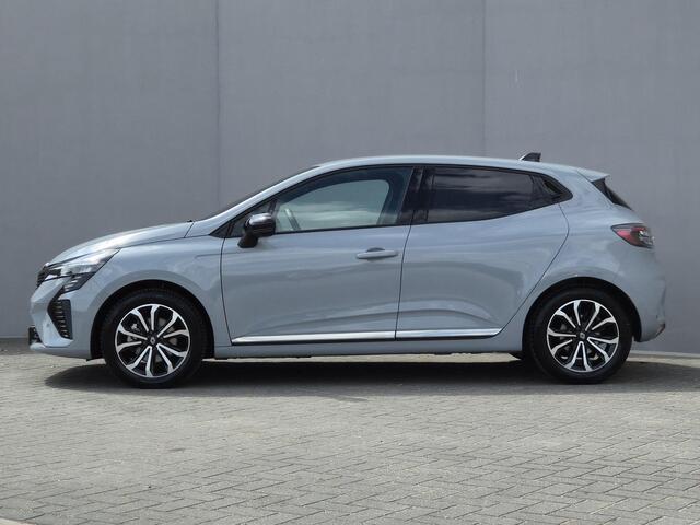 Renault CLIO 1.6 E-Tech Full Hybrid 145 techno / Fabrieksgarantie tot 09-2027 / All season banden / Stuur- & Stoelverwarming / Rondomzicht camera / Cruise control / Keyless Entry/Start / Draadloze telefoon lader / Keyless Entry/Start / Apple Carplay Android Auto /
