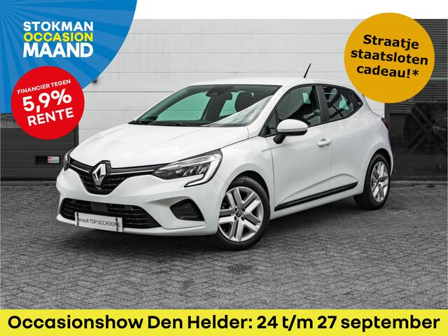 Renault CLIO 1.0 TCe 92 PK Bi-Fuel Zen | 4 seizoensbanden | Airco | NAVI | parkeersensoren achter | Apple/Android car play |