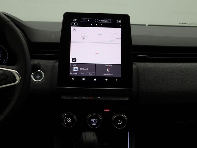 Renault CLIO 1.6 E-Tech Full Hybrid 145 techno | Navigatie 9,3'' | Achteruitrijcamera | Keyless Entry & Start | Climate Control | Half-Lederen Bekleding | Apple CarPlay & Android Auto