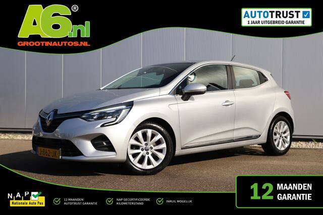 Renault CLIO 1.0 TCe Intens 101PK Half Leder Navigatie Carplay Android Climate Cruise Control LMV Parkeersensor