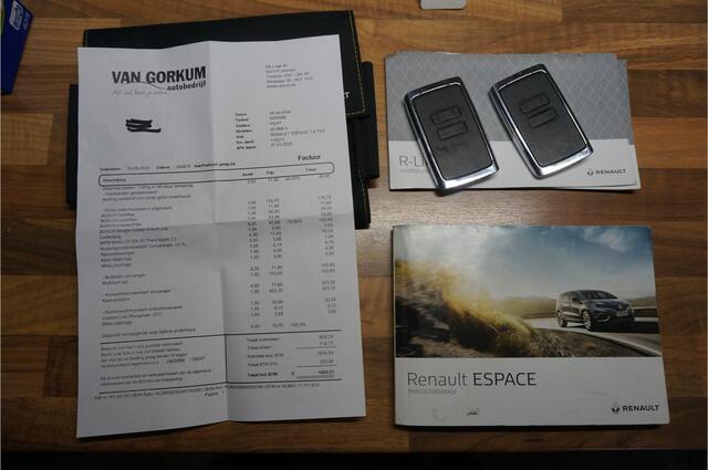 Renault ESPACE 1.6 TCe Dynamique 5p. AUTOMAAT 200 PK 5 PERSOONS