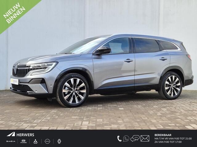Renault ESPACE E-Tech Full Hybrid 200 techno 7p. / 7 persoons / Elektrische achterklep / Rondomzicht camera / Navigatie / Apple Carplay Android Auto / Lichtmetalen wielen 19" / Adaptief cruise control /