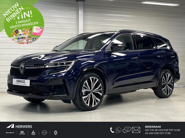 Renault ESPACE E-Tech full hybrid 200 iconic 5p. / Panoramadak / Massagestoelen / 4Control / Matrix Koplampen / Uit Voorraad Leverbaar /