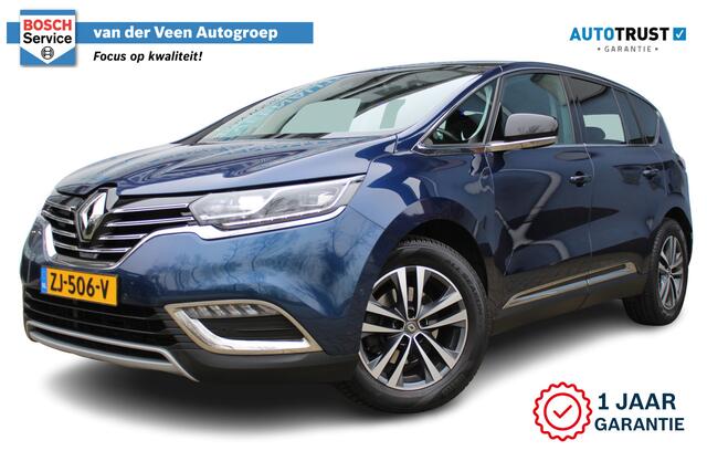 Renault ESPACE 225 pk Intens 7p. | Incl. 12 maanden Garantie | Panorama dak | Trekhaak | Parkeersensoren V+A | Cruise controle | Navigatie | Apple CarPlay/Android Auto | Climate controle | Keyless entry/start | Digital Cockpit | DAB | Half lederen bekleding | Dodehoek d