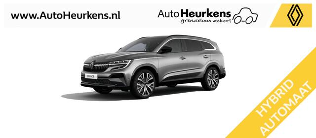 Renault ESPACE E-Tech full hybrid 200 iconic 7p. | ¤.4690,- VOORRAAD-KORTING | Donker Interieur | Harman & Kardon | Panoramisch Glazen Dak | Pack Advanced Drive Assist |