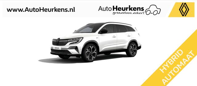 Renault ESPACE E-Tech full hybrid 200 esprit Alpine 7p. | ¤.4530,- VOORRAAD-KORTING | Donker Interieur | Harman & Kardon | Panoramisch Glazen Dak | Pack Advanced Drive Assist |