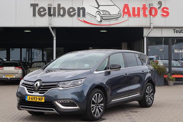 Renault ESPACE 1.8 TCe Initiale Paris 7p. Panoramadak, Lederen interieur, Trekhaak, Voor- en Achterstoelen verwarmd, Head up display, Vol Opties!