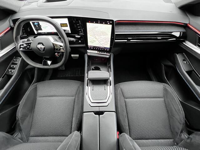 Renault ESPACE E-Tech full hybrid 200 esprit Alpine 7p. / Fabrieksgarantie tot 02-2027 / Dealer onderhouden / 7 persoons / 1.500 kg trekgewicht / Elektrische stoelen met massage functie / Elektrische klep / HUD / Camera 360° / Navi / Apple Carplay Android / 20" LM wiel