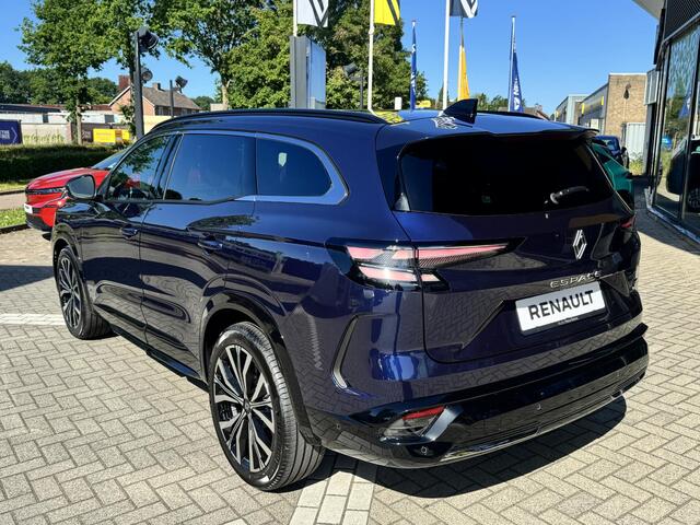 Renault ESPACE E-Tech full hybrid 200 iconic 7p. Renault Espace E-Tech Hybrid 200 iconic 7p. | Panorama dak | Uit voorraad leverbaar |