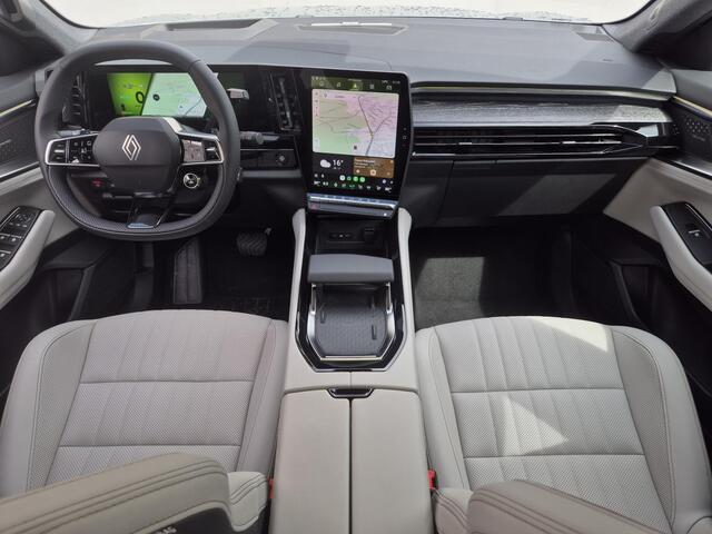 Renault ESPACE E-Tech full hybrid 200 iconic 7p. / Fabrieksgarantie tot 08-2027 / All season banden / Head Up Display / Elektrische achterklep / Stuur- Stoel & Voorruitverwarming / Panoramadak / Rondomzicht camera / Harman/Kardon Audio Systeem / Draadloze telefoon lade