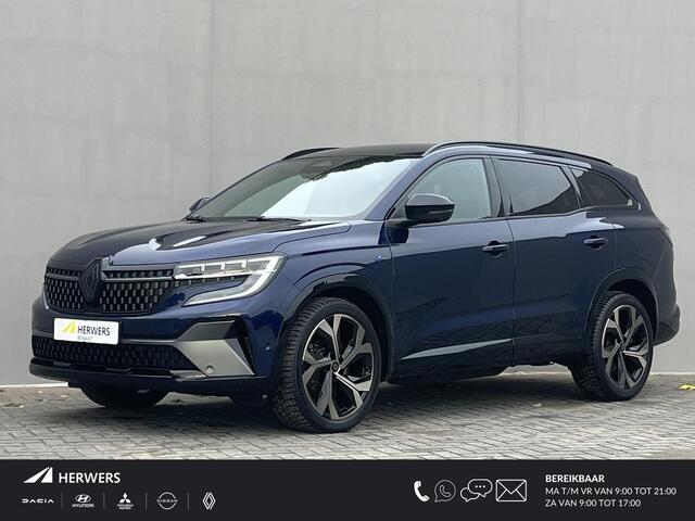 Renault ESPACE E-Tech full hybrid 200 esprit Alpine 5p. / Panoramadak / 360 Graden Camera / Elektrisch Verstelbare Bestuurdersstoel met Massage & Geheugen / Adaptief Cruise Control / Stoel- Stuur & Voorruitverwarming /