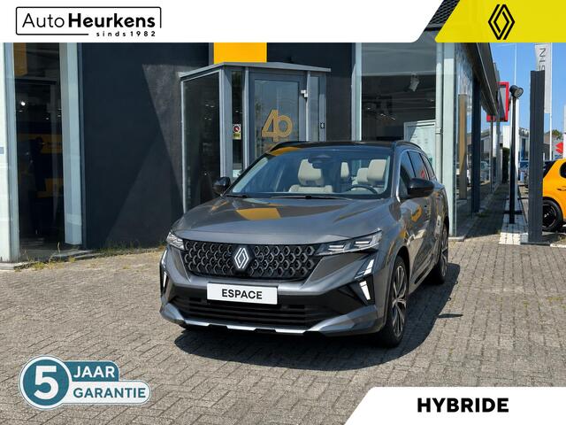 Renault ESPACE Iconic Full Hybrid E-Tech 200 - 7 zitplaatsen l Meer dan ¤ 4.500 voorraadvoordeel! l Snel leverbaar l 5 jaar fabrieksgarantie!