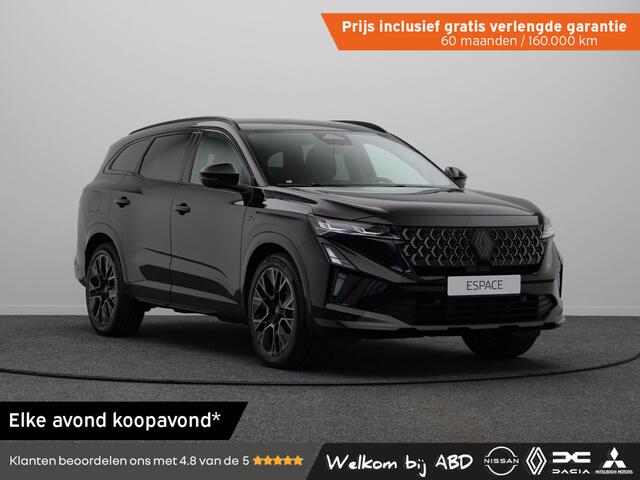 Renault ESPACE E-Tech full hybrid 200 esprit Alpine 7p. | Vijf jaar garantie | Full option | Panoramisch dak | Harman Kardon | HUD | Voorruitverwarming |