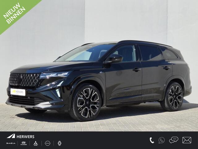Renault ESPACE E-Tech full hybrid 200 esprit Alpine 7p. / Facelift / Fabrieksgarantie tot 09-2027 / All season banden / panoramadak var. transparantie / Trekgewicht 1500 kg / Rondomzicht camera / Elektrische achterklep / Head Up Display / Stuur- Stoel & Voorruit verwarming /
