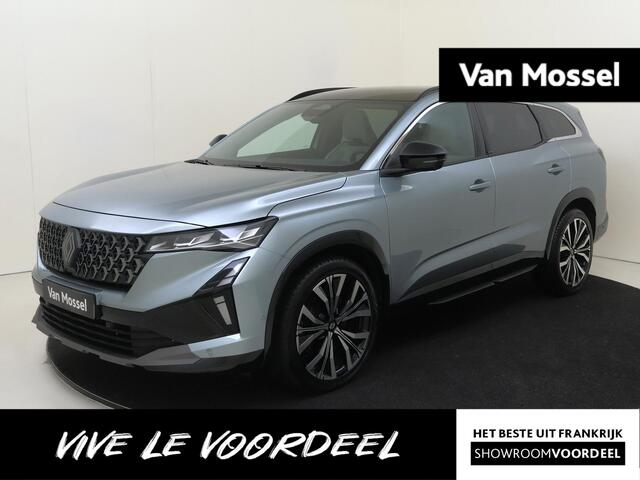 Renault ESPACE E-Tech Full Hybrid Iconic 7 Persoons. 200PK | Harman Kardon Audio | Solarbay Panoramadak | Stoelmassage | Stoel,- Stuur en Voorruitverwarming | 20'' Inch Velgen | Apple CarPlay & Android Auto