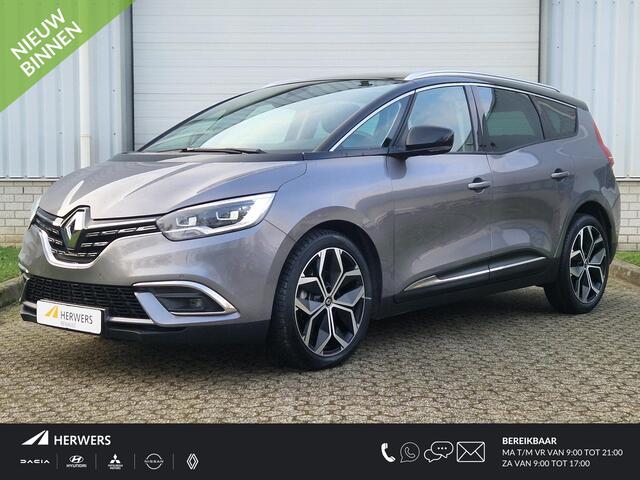 Renault GRAND SCENIC 1.3 TCe Intens 7p. Automaat / 1500kg Trekgewicht / 1e Eigenaar / Dealer Onderhouden / Apple Carplay & Android Auto / + Zomerbanden / Stoel Verwarming / Cruise Control / Achteruitrijcamera / Navigatie /
