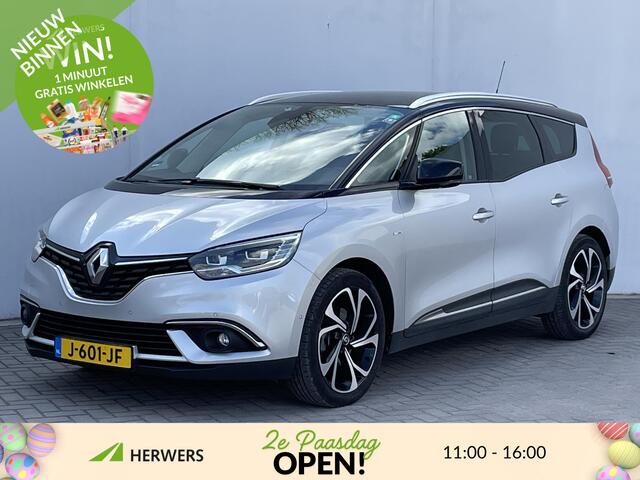 Renault GRAND SCENIC 1.3 TCe 160 EDC Bose 7p. / Afneembare trekhaak (1800 KG) / Head-up display / Adaptieve cruise control / Panoramadak / Achteruitrijcamera