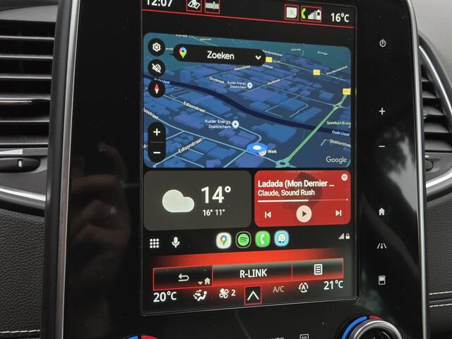 Renault GRAND SCENIC 1.3 TCe Intens 160 PK Automaat / 1e Eigenaar / Dealer Onderhouden / Lederen Bekleding met Elektrische Stoelen / Adaptief Cruise Control / Head Up Display / Bose Audio / Stoelverwarming / Dode Hoek Detectie / Achteruitrijcamera / Z.G.A.N. WINTERSET LM 7 / 
