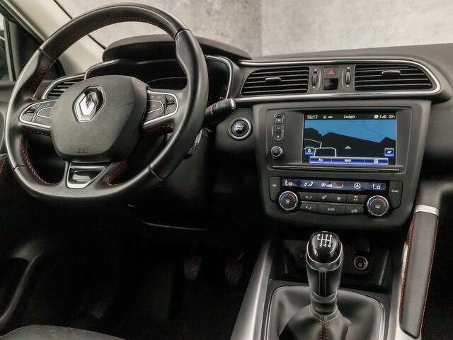 Renault KADJAR 1.2 TCe Sport Deluxe (VIRTUAL COCKPIT, NAVIGATIE, CLIMATE, KEYLESS, LEDER, STOELVERWARMING, SPORTSTOELEN, CRUISE, CAMERA, GETINT GLAS, NIEUWE APK, NIEUWSTAAT)