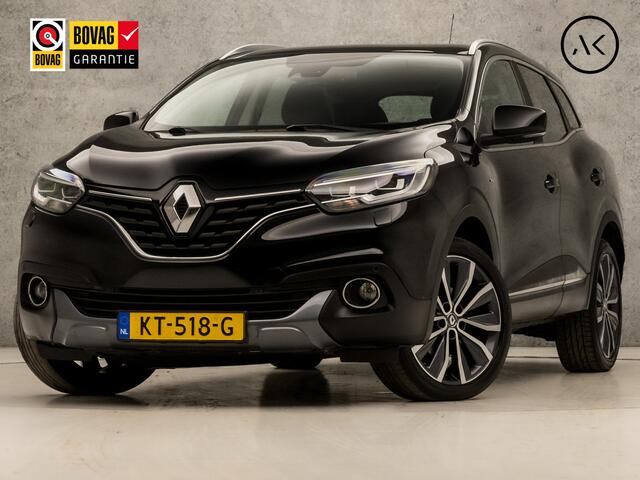 Renault KADJAR 1.2 TCe Bose (PANORAMADAK, NAVIGATIE, CLIMATE, BOSE AUDIO, GETINT GLAS, LEDER, SPORTSTOELEN, PARKEERSENSOREN, TREKHAAK, CRUISE, NIEUWE APK, NIEUWSTAAT)