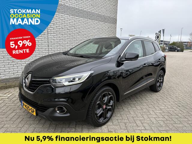 Renault KADJAR 1.6 TCe 165 PK Black Edition | Pack Winter | Bose audio | lederen bekleding | trekhaak | 1800kg trekgewicht
