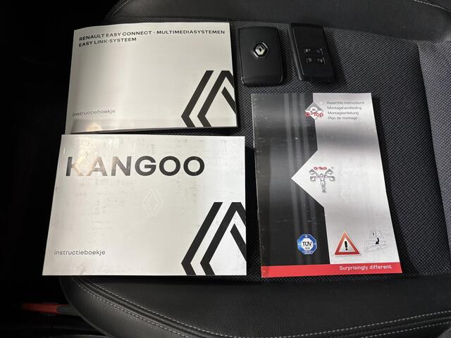 Renault KANGOO 1.5 Blue dCi 115 Luxe L2 / Automatische airco / Trekhaak / Keyless entry + start / Zijschuifdeur links + rechts / Navigatiesysteem full map / Pack Securité / Achteruitrijcamera / Trekhaak / Parkeersensoren voor + achter / Cruise control / Apple Car Play &