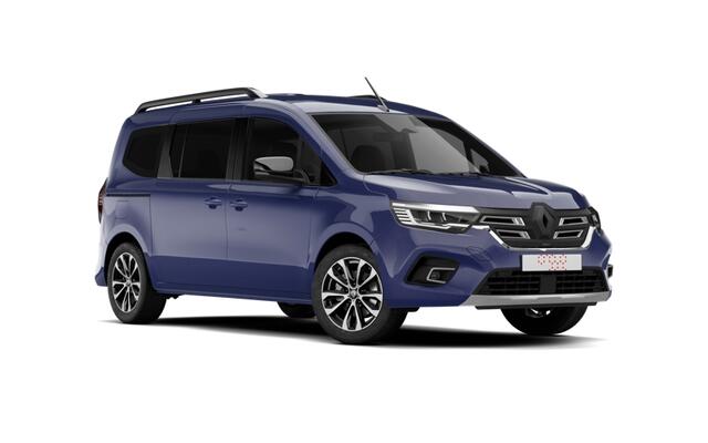 Renault KANGOO E-TECH Dubbele Cabine L2H1 44kWh 120 1AT Advance | Cruise control en snelheidsbegrenzer | Draadloze oplader voor smartphone met Qi-charge | Elektrisch bedienbare ramen (met sneltoets bestuurderszijde)