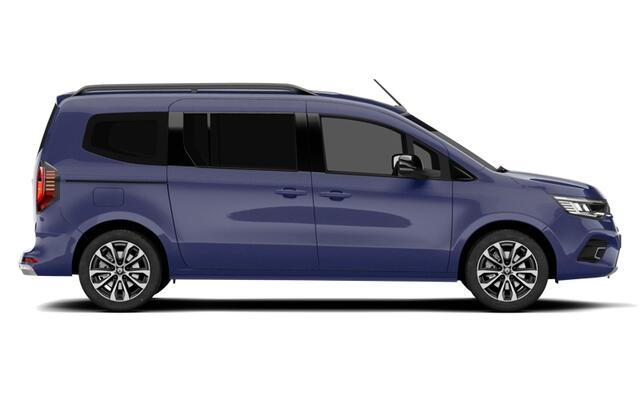 Renault KANGOO E-TECH Dubbele Cabine L2H1 44kWh 120 1AT Advance | Cruise control en snelheidsbegrenzer | Draadloze oplader voor smartphone met Qi-charge | Elektrisch bedienbare ramen (met sneltoets bestuurderszijde)