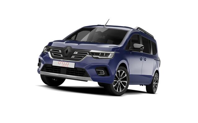 Renault KANGOO E-TECH Dubbele Cabine L2H1 44kWh 120 1AT Advance | Cruise control en snelheidsbegrenzer | Draadloze oplader voor smartphone met Qi-charge | Elektrisch bedienbare ramen (met sneltoets bestuurderszijde)