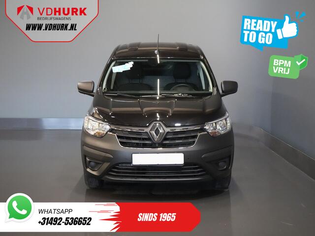 Renault KANGOO Express 1.3 TCe 100 pk BPM VRIJ! BENZINE/ Ready2Go/ Stoelverw./ Carplay/ Betimmerd/ Cruise/ Trekhaak