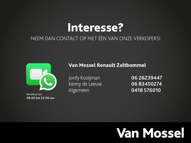 Renault KANGOO 1.5 Blue dCi 75 start L1 | Carplay | Houten Laadvloer | Airco | Cruise Control | Parkeersensoren achter