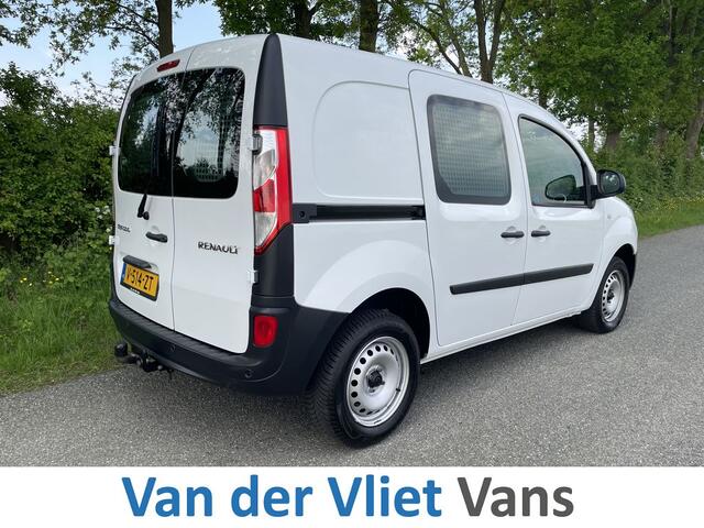 Renault KANGOO 1.5 dCi E6 R-link BPM Vrij! Lease ¤142 p/m, Airco, Navi, PDC, Trekhaak, Schuifdeur, Volledig onderhoudshistorie aanwezig